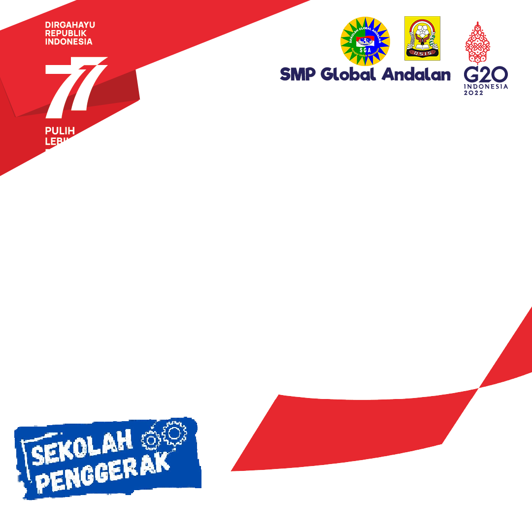 Twibbon HUT RI 77